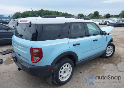 2023 Ford Bronco Sport Heritage из США, поврежденный, VIN 3FMCR9G64PRD67877